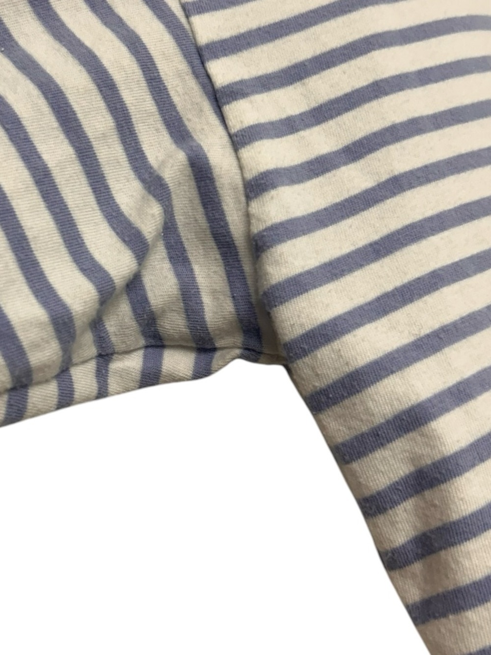 AYR The French Fry Shirt Striped Size Large Periwinkle Blue 100% Cotton - Picture 8 of 14